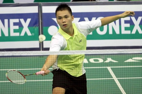 Cao Cường vừa đoạt danh hiệu á quân tại giải cầu lông trẻ Hàn Quốc mở rộng 2013. dsf