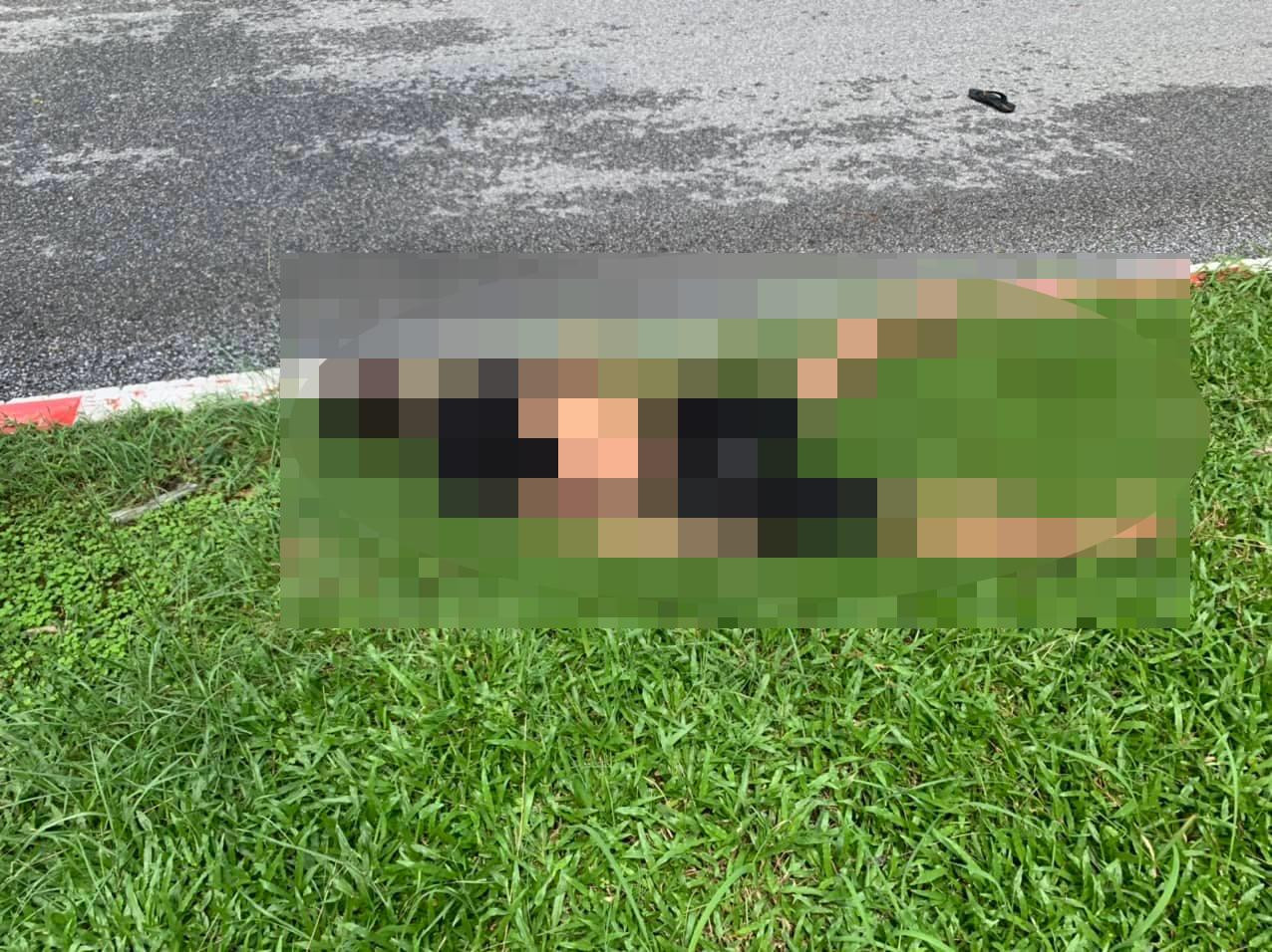 Nạn nhân tại hiện trường vụ tai nạn. Nạn nhân tại hiện trường vụ tai nạn.