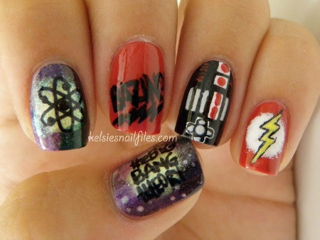 Các hiện tượng khoa học được sơn, vẽ rất khéo léo 