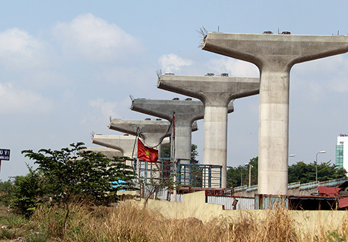 TP HCM đúc đốt dầm đầu tiên của tuyến metro số 1 ảnh 1
