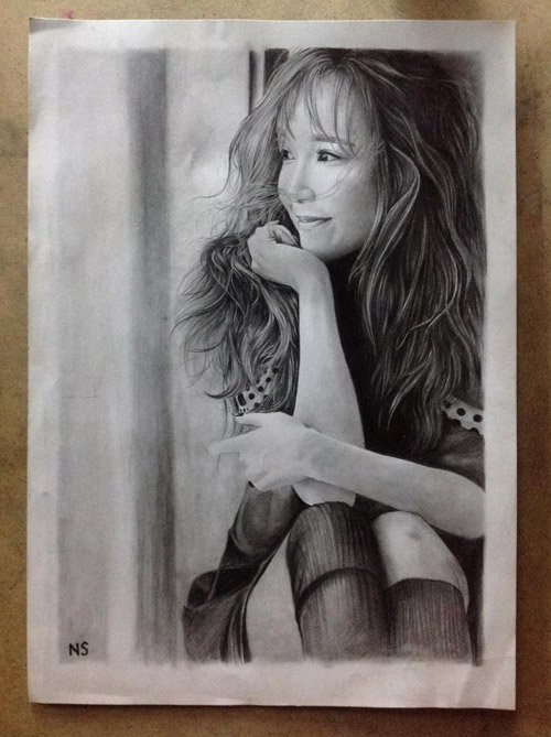 Bất ngờ với những bức tranh như thật của thầy giáo 9X ảnh 13