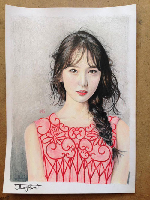 Bất ngờ với những bức tranh như thật của thầy giáo 9X ảnh 6