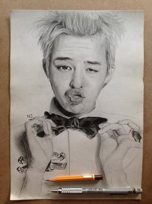 Bất ngờ với những bức tranh như thật của thầy giáo 9X ảnh 5