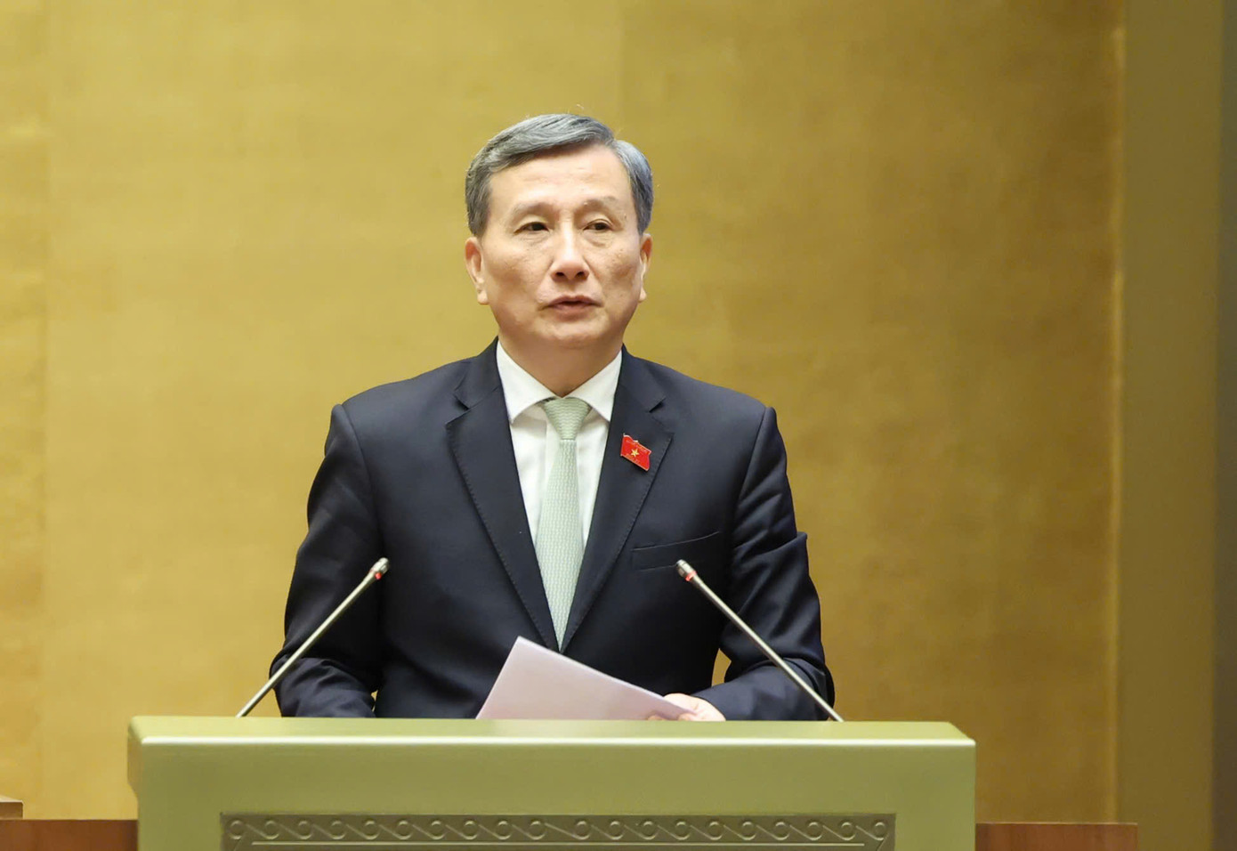 Chủ nhiệm Ủy ban Khoa học, Công nghệ và Môi trường Quốc hội Lê Quang Huy. Ảnh: Nhật Minh