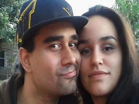 Derek Medina và người vợ Jennifer Alfonso