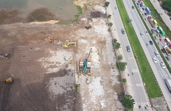 Dự án Bến xe khách Yên Sở có vị trí "đất vàng" trên đường vành đai 3, phường Yên Sở, Quận Hoàng Mai