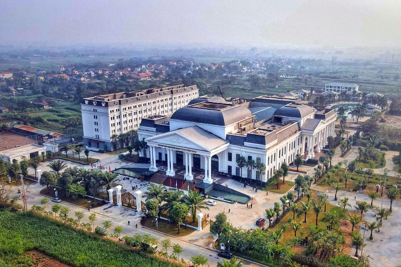 Trung tâm Hội nghị Quốc tế FLC Vĩnh Phúc. Ảnh: ĐĐK. Trung tâm Hội nghị Quốc tế FLC Vĩnh Phúc. Ảnh: ĐĐK.