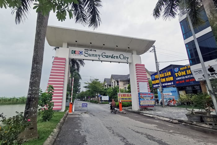 Khu đô thị Sunny Garden City. Ảnh minh họa Khu đô thị Sunny Garden City. Ảnh minh họa