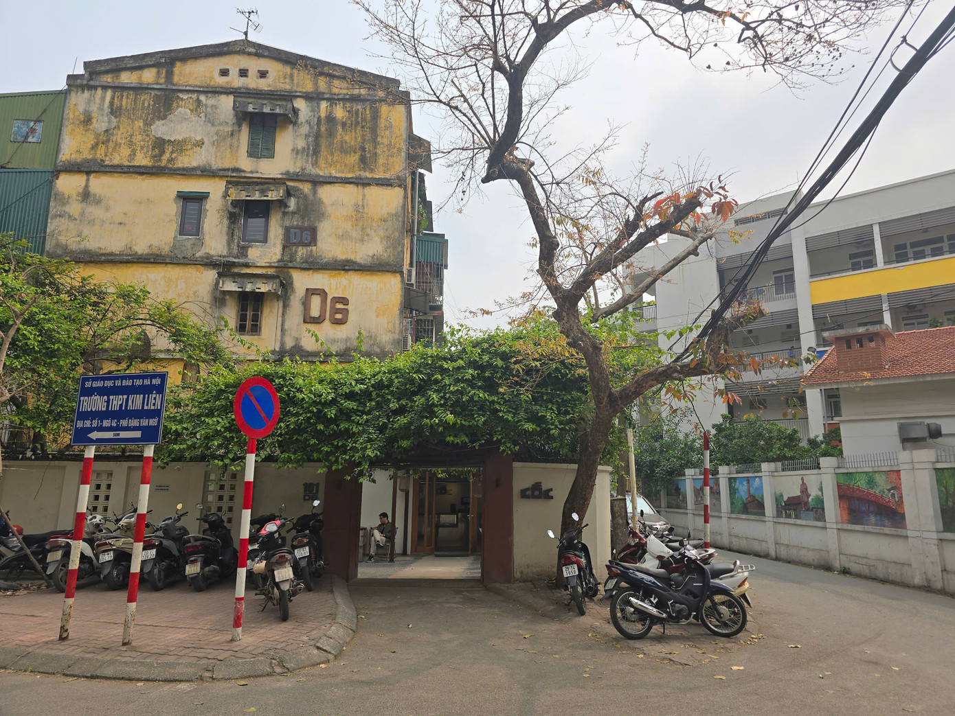 Tòa D6 khu tập thể Trung Tự