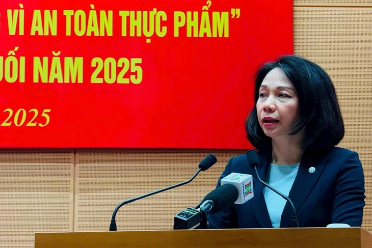 Phó Chủ tịch UBND TP Vũ Thu Hà phát biểu chỉ đạo tại hội nghị. Ảnh: UBND TP Hà Nội Phó Chủ tịch UBND TP Vũ Thu Hà phát biểu chỉ đạo tại hội nghị. Ảnh: UBND TP Hà Nội