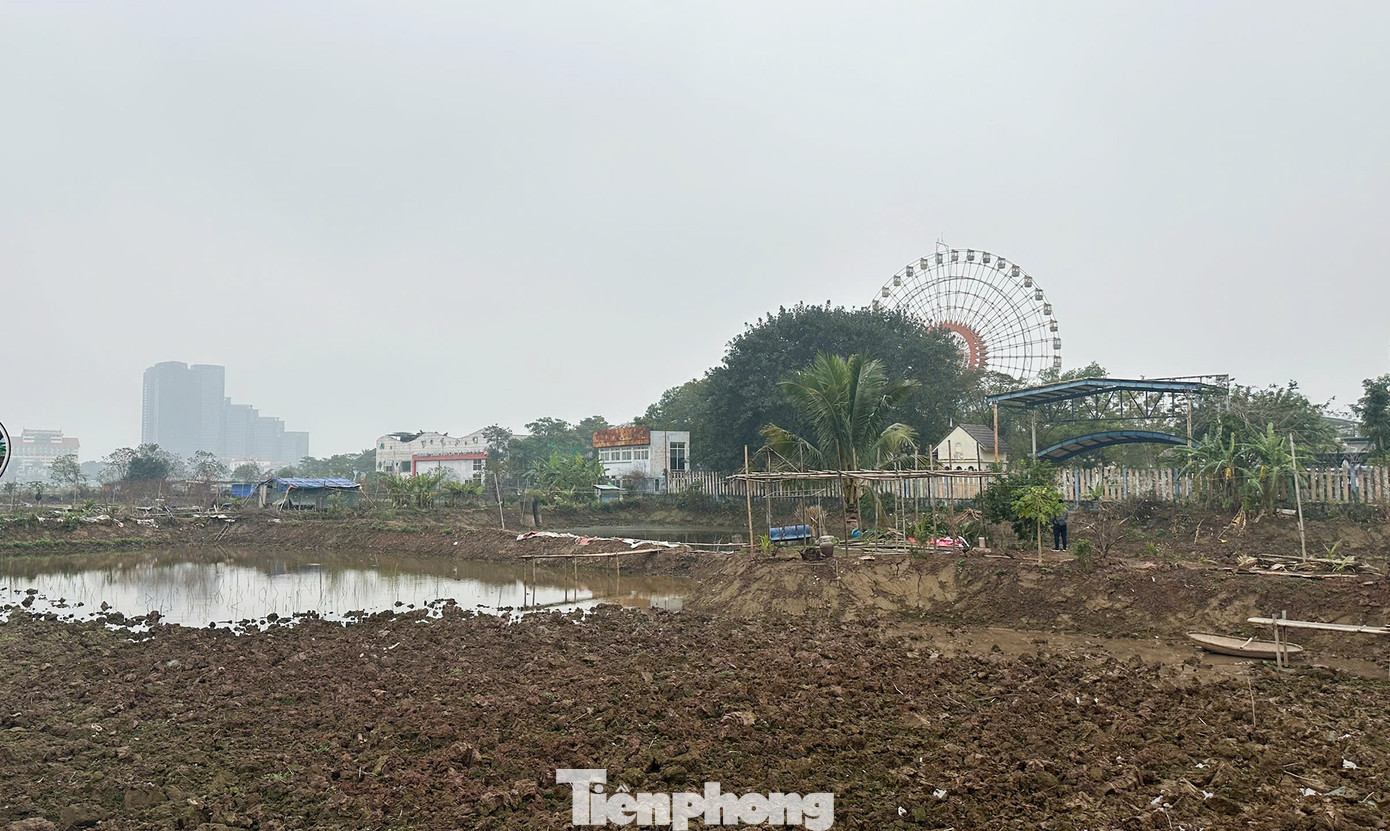 Đại diện UBND phường Nhật Tân cho biết, thông thường thời điểm này hồ Sen được rút cạn nước, đến tháng sau sẽ bơm lại để sen nở. Đại diện UBND phường Nhật Tân cho biết, thông thường thời điểm này hồ Sen được rút cạn nước, đến tháng sau sẽ bơm lại để sen nở.