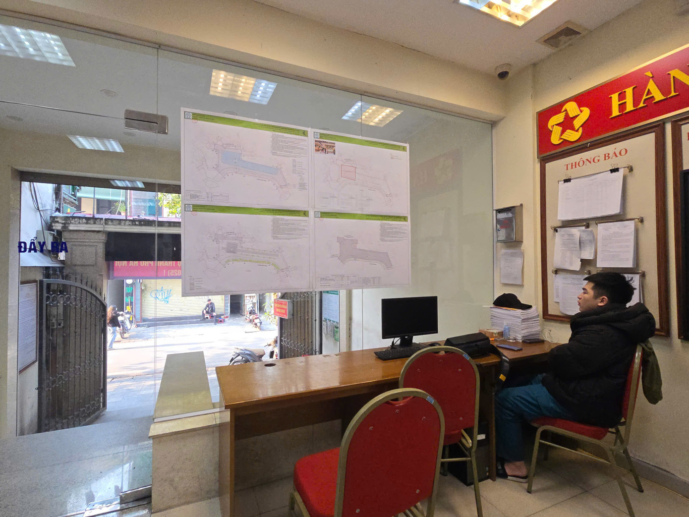 Quy hoạch được niêm yết tại UBND phường Hàng Gai, quận Hoàn Kiếm Quy hoạch được niêm yết tại UBND phường Hàng Gai, quận Hoàn Kiếm