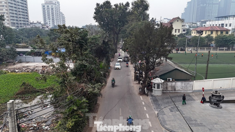 Hiện trạng tuyến đường Đặng Thai Mai Hiện trạng tuyến đường Đặng Thai Mai