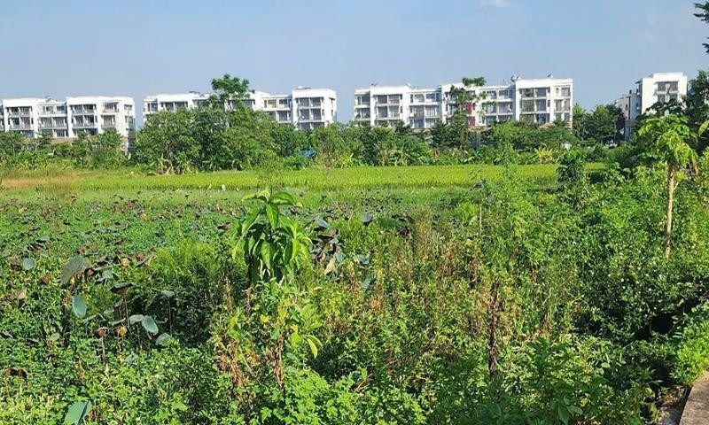 Dự án Đầu tư phát triển đô thị tại phường Hùng Vương. Ảnh: Văn Nhất Dự án Đầu tư phát triển đô thị tại phường Hùng Vương. Ảnh: Văn Nhất