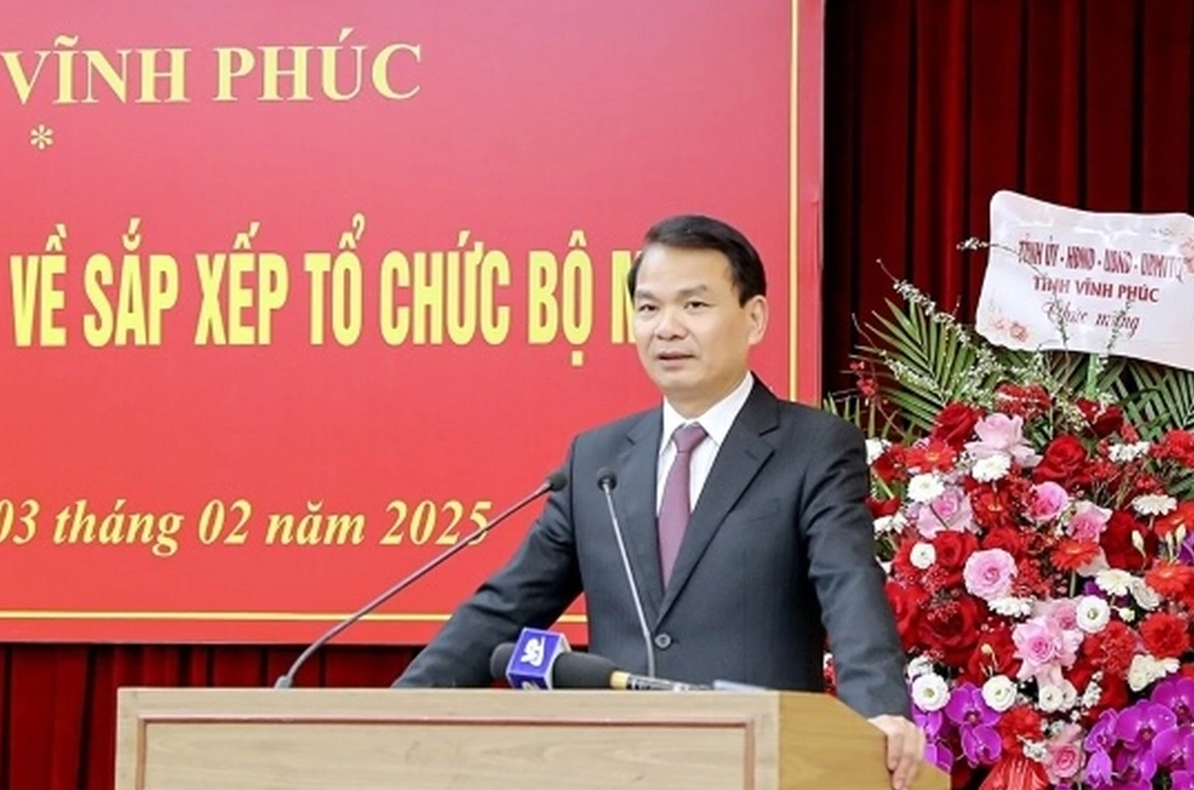 Bí thư Tỉnh ủy Vĩnh Phúc Đặng Xuân Phong. Ảnh: Đức Hiền Bí thư Tỉnh ủy Vĩnh Phúc Đặng Xuân Phong. Ảnh: Đức Hiền