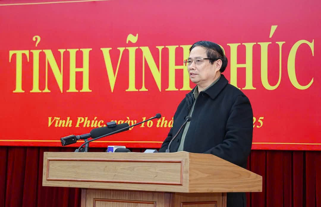 Thủ tướng Phạm Minh Chính phát biểu tại buổi làm việc Thủ tướng Phạm Minh Chính phát biểu tại buổi làm việc