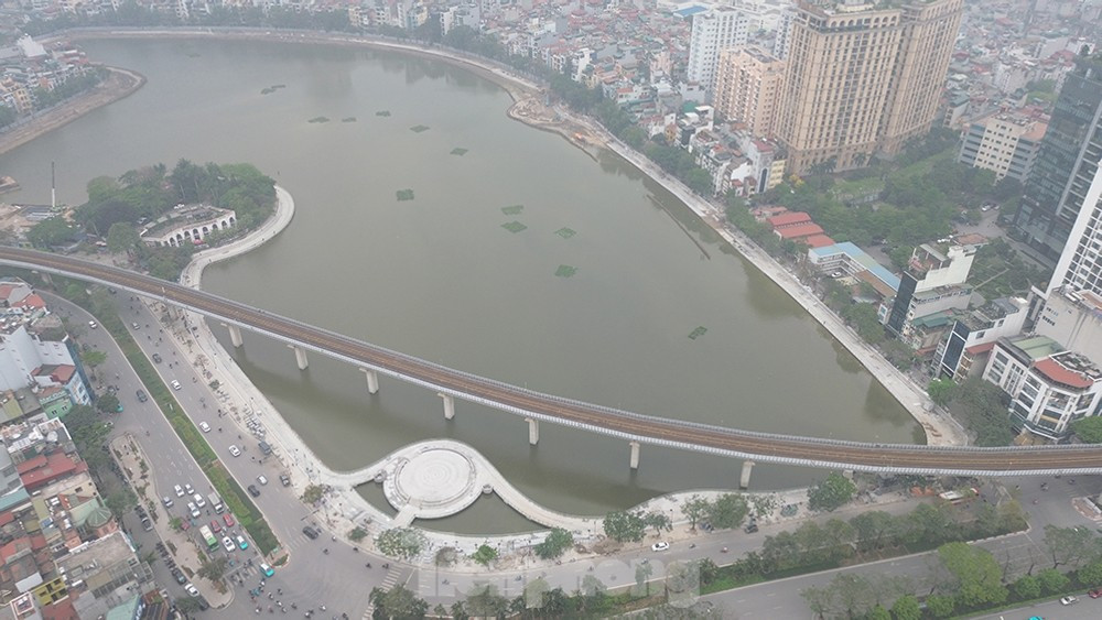 Dự án đầu tư Cải tạo hồ Hoàng Cầu quận Đống Đa đang dần hoàn thiện