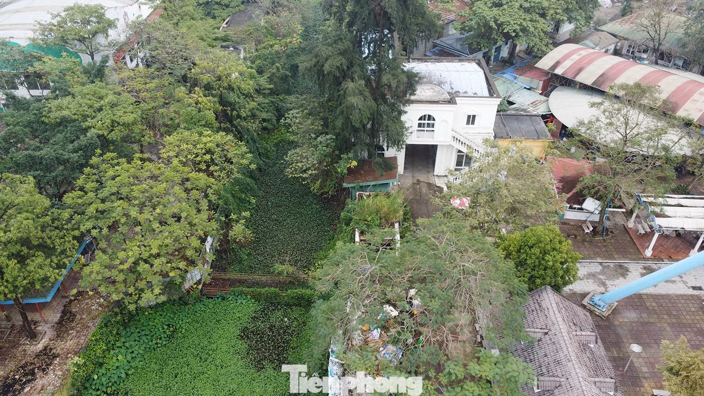 Nhà đầu tư đang thực hiện các bước san nền để chuẩn bị đưa cụm sân thể thao vào hoạt động.