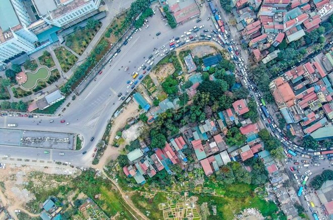 Một góc tuyến đường Nguyễn Xiển - Xa La (Hà Nội). Ảnh: Phạm Đông Một góc tuyến đường Nguyễn Xiển - Xa La (Hà Nội). Ảnh: Phạm Đông