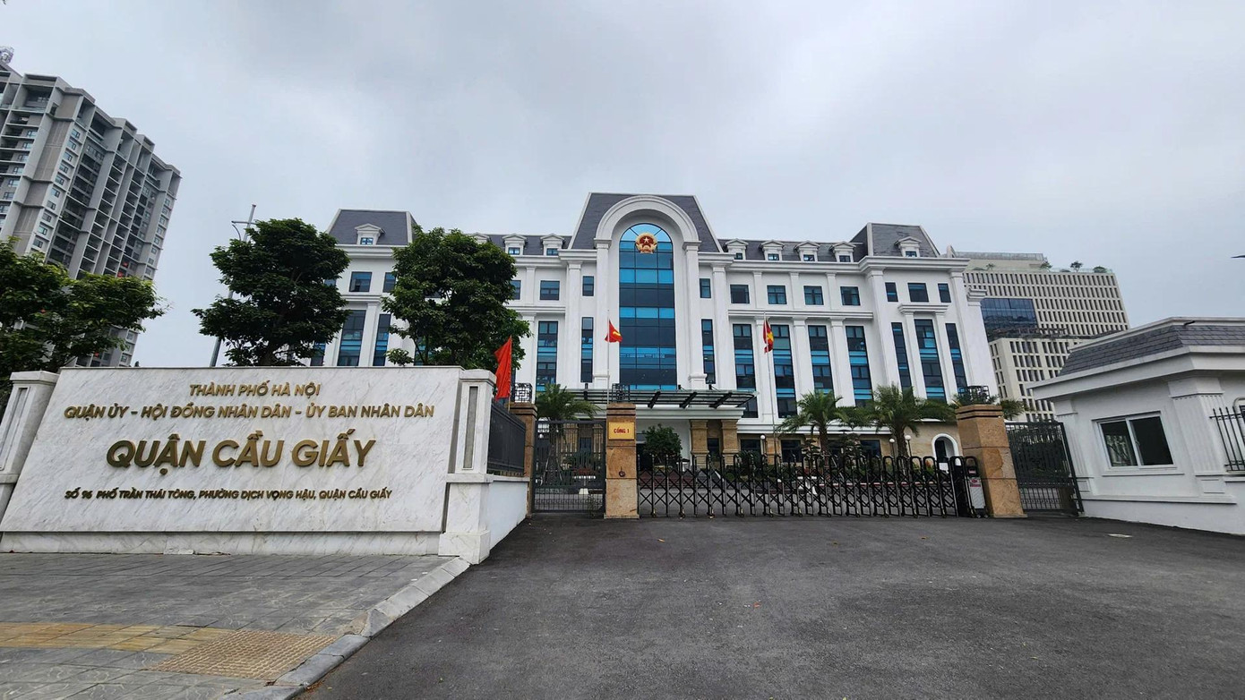 Trụ sở Quận ủy - HĐND - UBND quận Cầu Giấy vừa khánh thành Trụ sở Quận ủy - HĐND - UBND quận Cầu Giấy vừa khánh thành