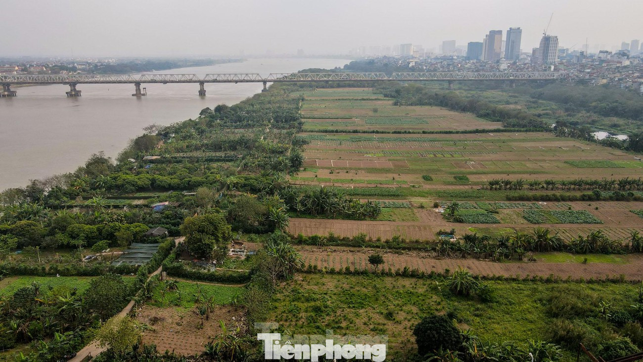 Một khu vực bãi thuộc phường Hồng Hà