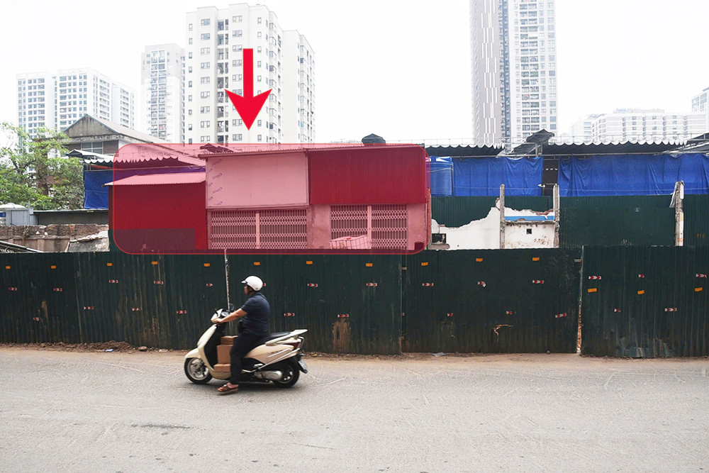 3 căn nhà 'siêu mỏng' tại dự án mở rộng đường Nguyễn Tuân