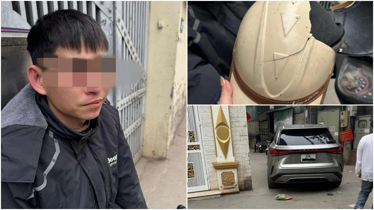 Hiện trường vụ việc. Ảnh: MXH