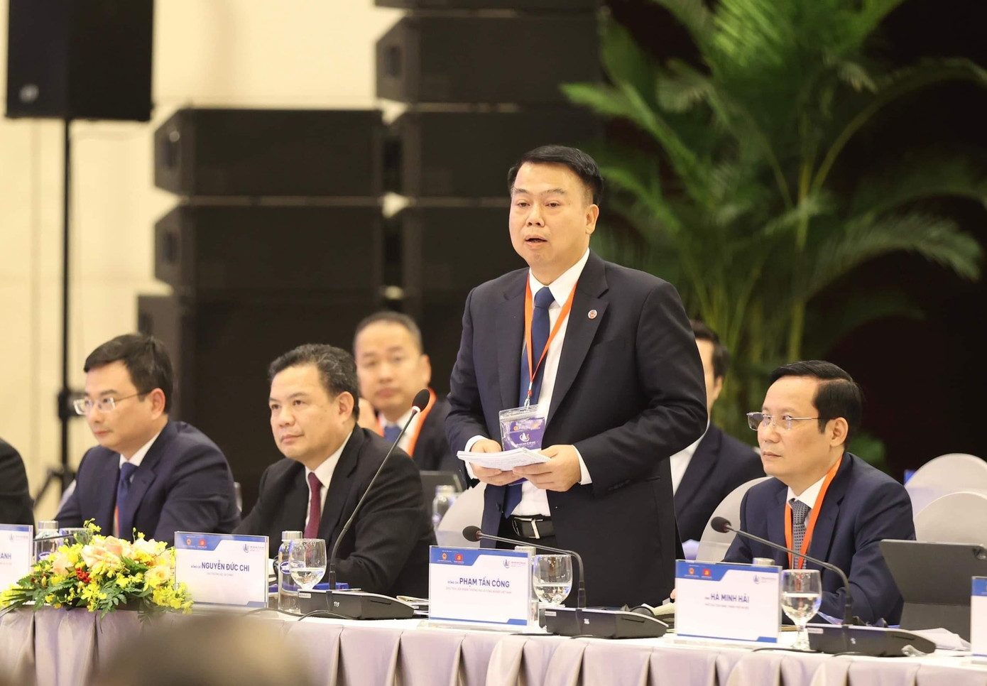 Thứ trưởng Bộ Tài chính Nguyễn Đức Chi phát biểu tại Diễn đàn (Ảnh: Như Ý).