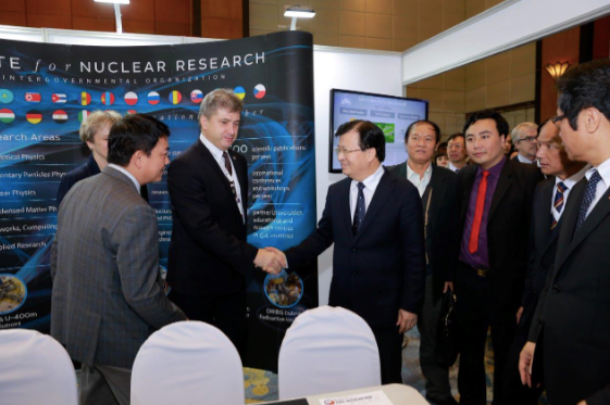 Một kỳ Triển lãm Việt - Nga diễn ra những năm trước có sự tham dự lãnh đạo Chính phủ, Bộ ngành Việt Nam.