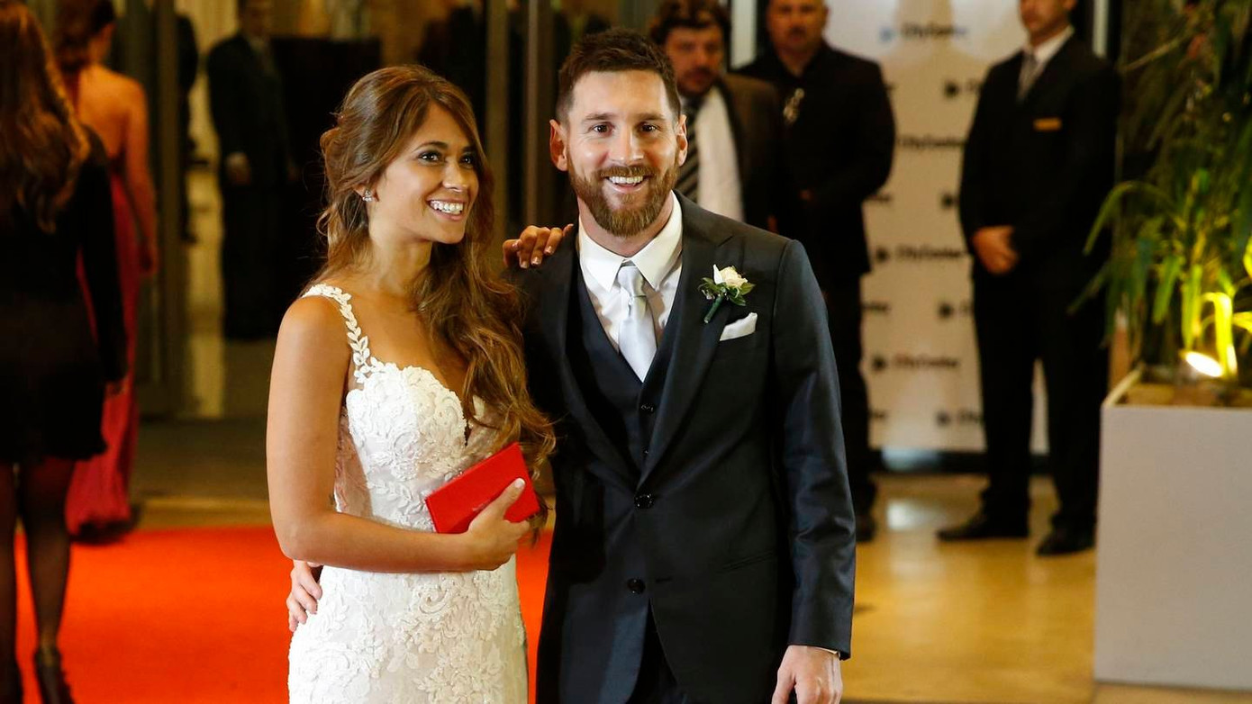 Messi và vợ Roccuzzo (Ảnh: Getty). Messi và vợ Roccuzzo (Ảnh: Getty).