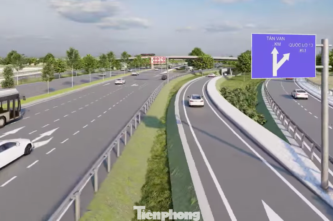 Phối cảnh đường Vành đai 3 TPHCM qua tỉnh Bình Dương Phối cảnh đường Vành đai 3 TPHCM qua tỉnh Bình Dương