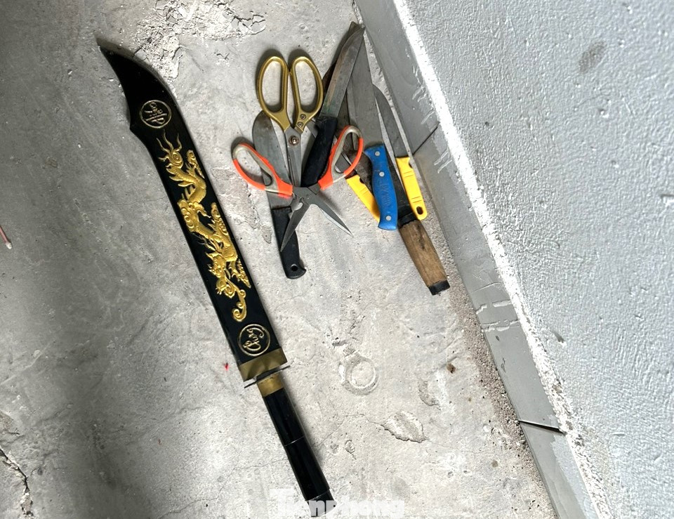 Tang vật công an thu giữ Tang vật công an thu giữ