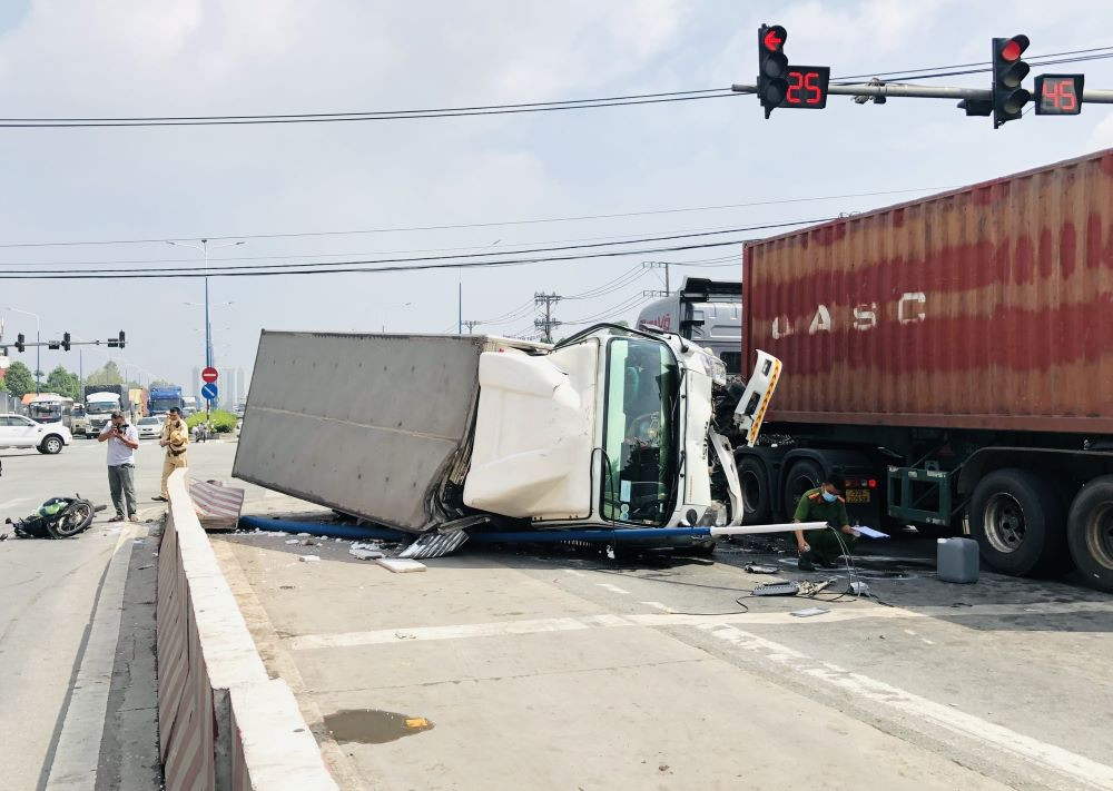 Hiện trường vụ tai nạn