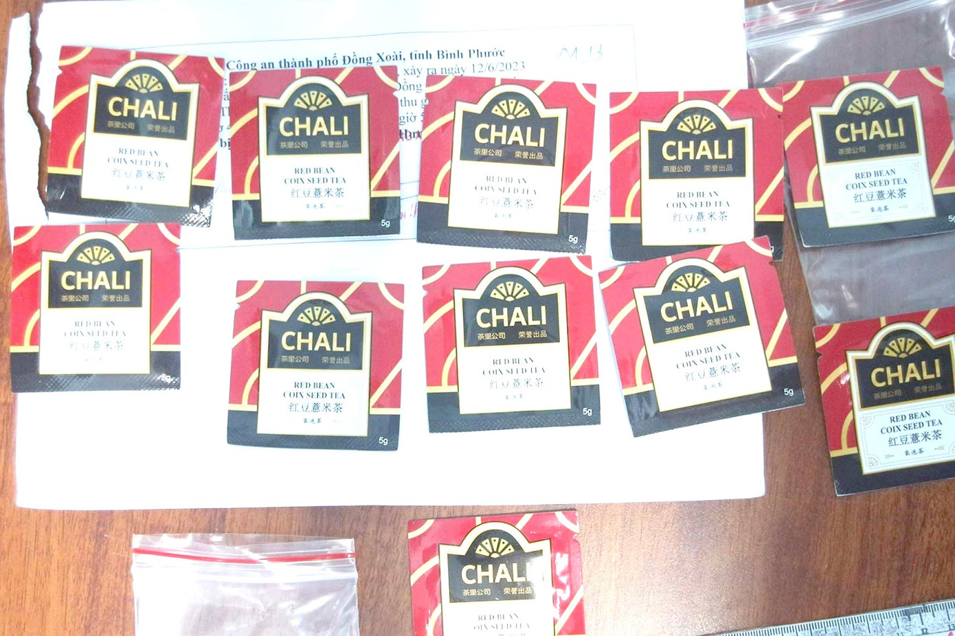 Loại ma túy mới pha với nước như uống trà Loại ma túy mới pha với nước như uống trà