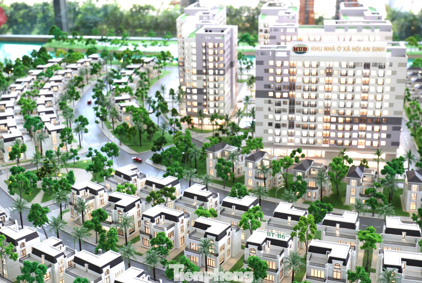 Dự án nhà ở xã hội An Sinh tại phường Chánh Mỹ, TP.Thủ Dầu Một Ảnh: Mô phỏng dự án