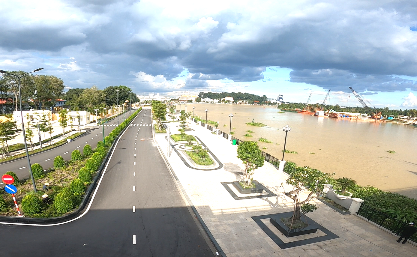 Bình Dương xây trục đường dọc sông Sài Gòn Bình Dương xây trục đường dọc sông Sài Gòn