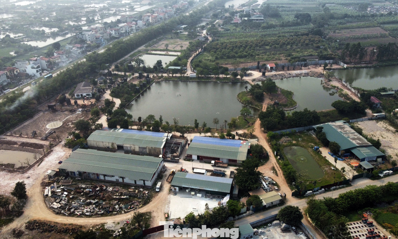 Loạt dự án chuyển đổi cơ cấu sản xuất nông nghiệp thành mô hình kinh tế trang trại, cây xanh đô thị… tại huyện Thanh Trì (Hà Nội) bị chấm dứt hoạt động do có sai phạm về trật tự xây dựng, đất đai. Ảnh minh họa: Đình Phong. Loạt dự án chuyển đổi cơ cấu sản xuất nông nghiệp thành mô hình kinh tế trang trại, cây xanh đô thị… tại huyện Thanh Trì (Hà Nội) bị chấm dứt hoạt động do có sai phạm về trật tự xây dựng, đất đai. Ảnh minh họa: Đình Phong.