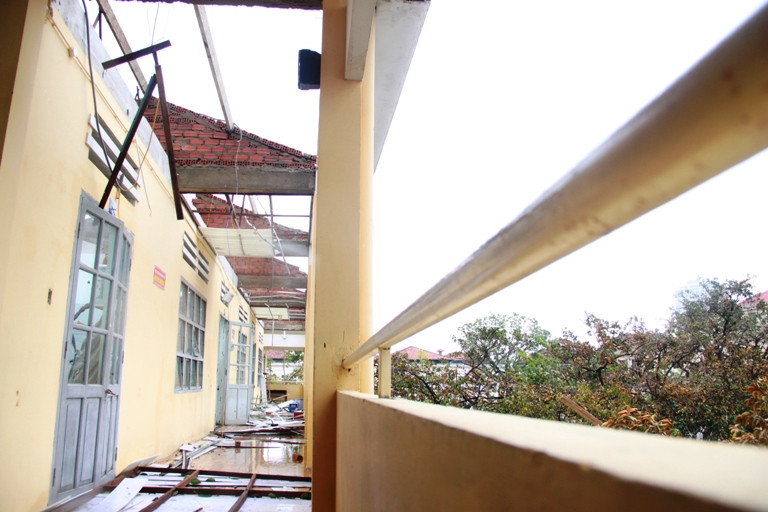 Trường học bị ảnh hưởng