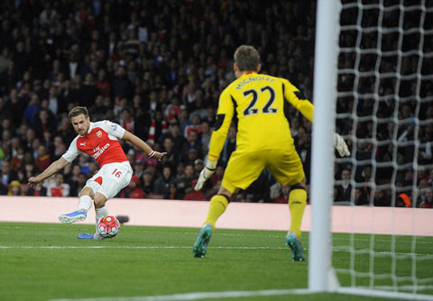 Arsenal chia điểm với Liverpool trong ngày đen đủi ảnh 2