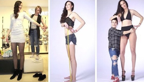 Ngắm mỹ nhân Nga có đôi chân dài nhất thế giới 1,32 mét ảnh 1