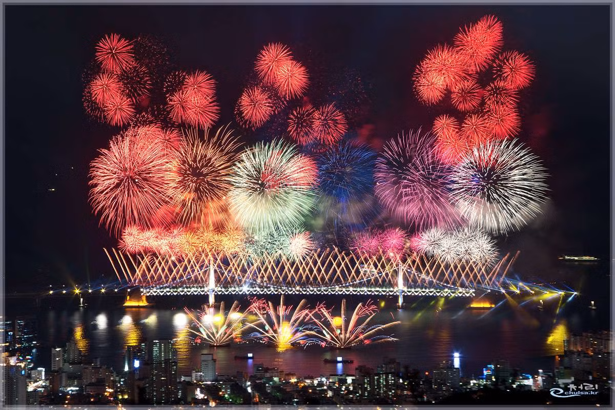 Tưng bừng lễ hội pháo hoa quốc tế Seoul năm 2017 ảnh 1
