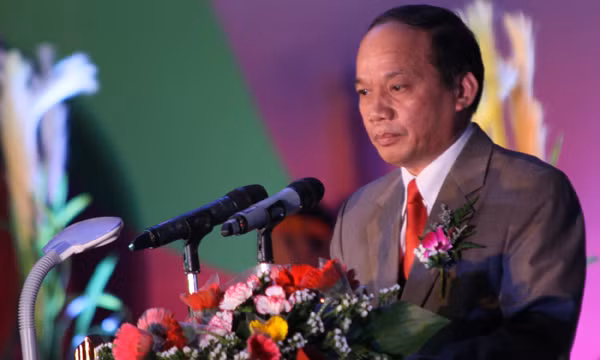 Đồng chí Vũ Văn Tám, Thứ trưởng Bộ NN&PTNT phát biểu trong lễ khai mạc Hội nghị xúc tiến đầu tư