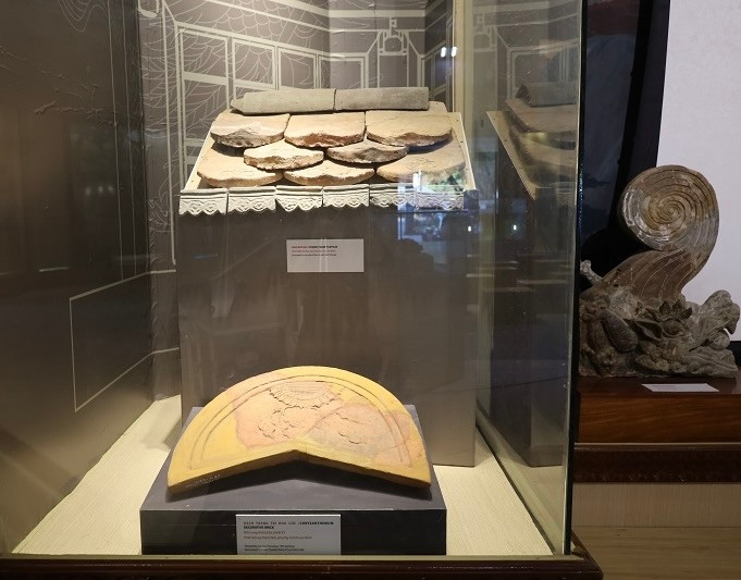 Các hiện vật được trưng bày