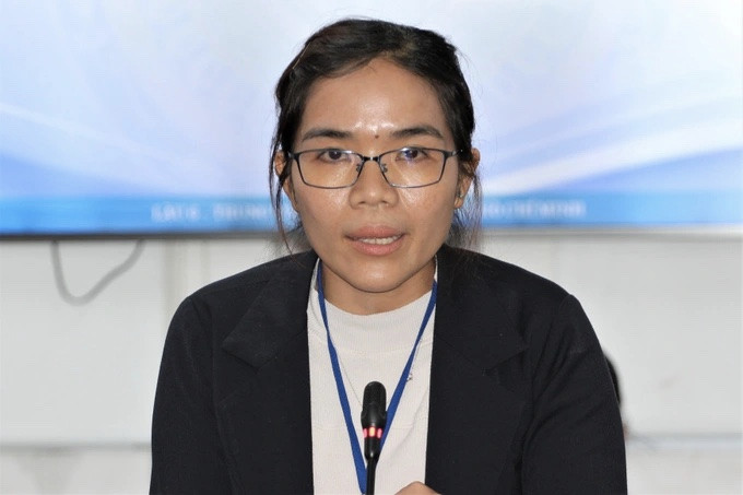 Bà Nguyễn Thị Thu Sương, quyền Trưởng Phòng Quản lý khoa học thuộc Sở KH&CN TPHCM (Ảnh: N.T.). Bà Nguyễn Thị Thu Sương, quyền Trưởng Phòng Quản lý khoa học thuộc Sở KH&CN TPHCM (Ảnh: N.T.).