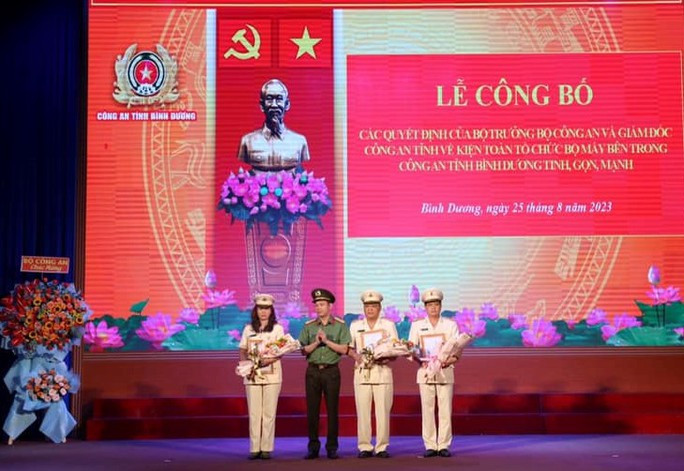 Sau sáp nhập của Công an tỉnh Bình Dương, 3 trưởng phòng xuống làm phó - Ảnh 1.