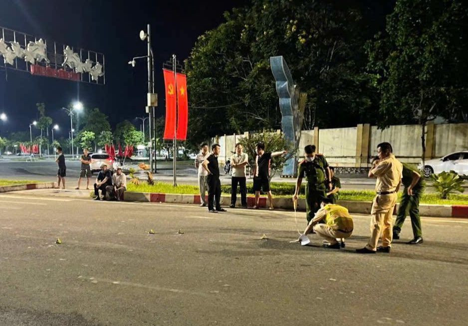 Hiện trường vụ việc.