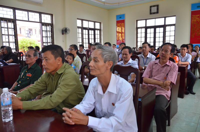 Thương bệnh binh tại trung tâm