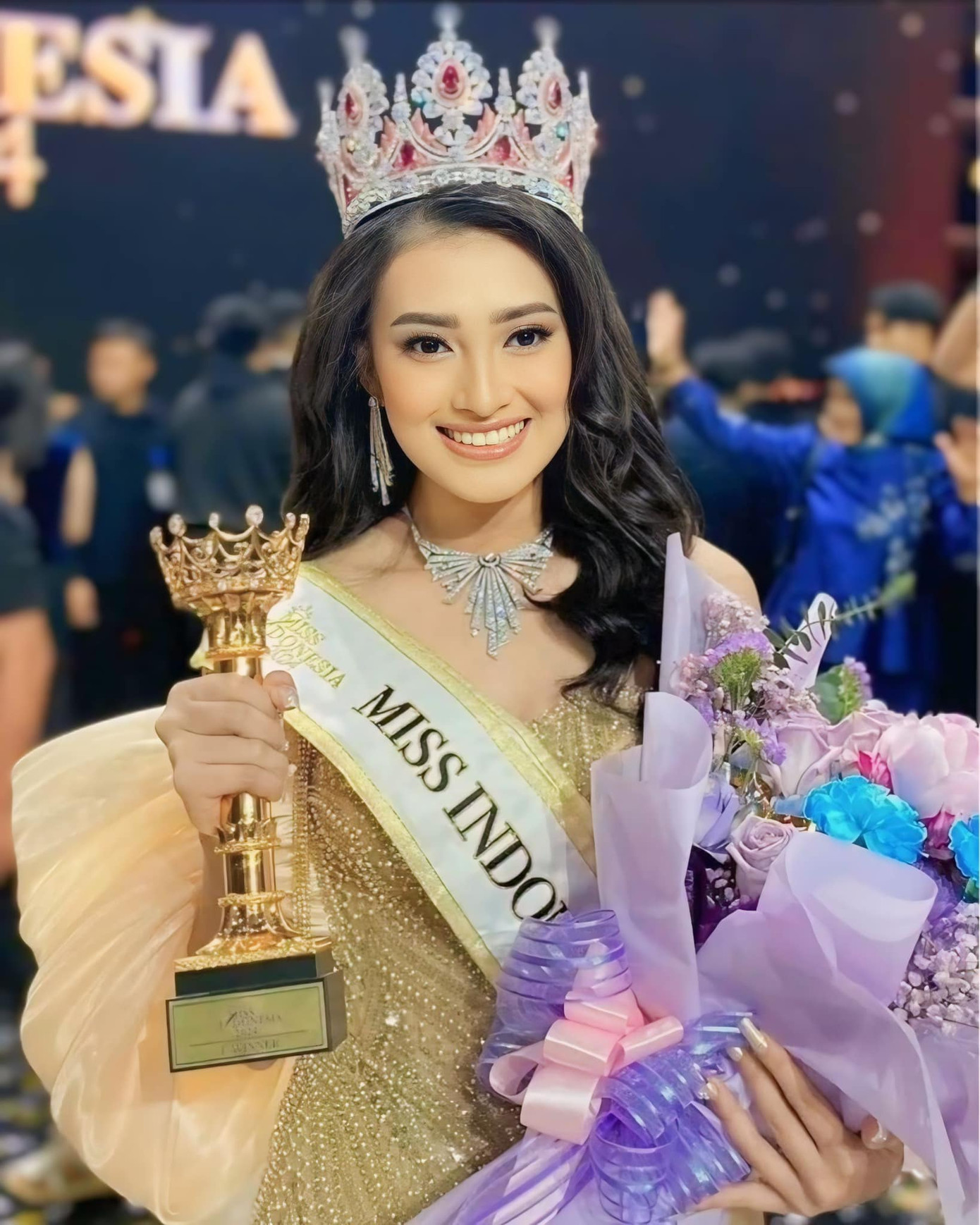 Đêm chung kết có sự tham dự của đương kim Hoa hậu Thế giới 2024 Krystyna Pyszková. Hoa hậu Indonesia 2024 giành quyền tham dự cuộc thi Hoa hậu Thế giới lần thứ 72 dự kiến tổ chức vào năm sau.