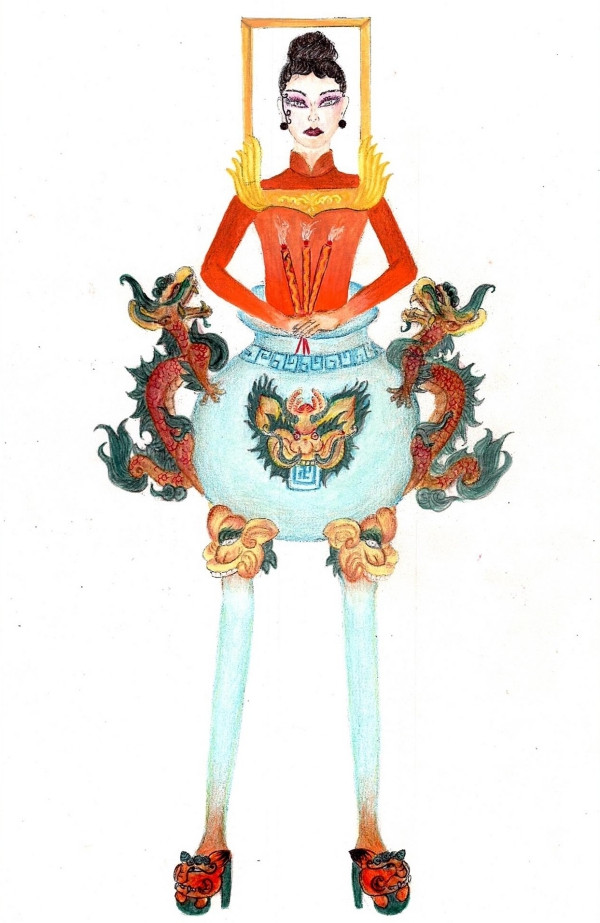 Trang phục bàn thờ: Đưa không gian thiêng vào sự phàm tục là hỏng ảnh 1