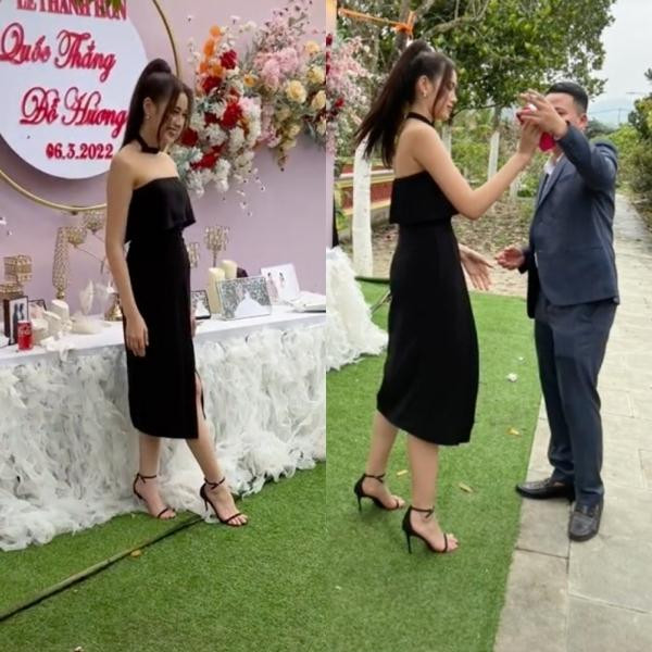 Dù không qua chỉnh sửa, hoa hậu Đỗ Thị Hà vẫn sở hữu vóc dáng thon gọn.